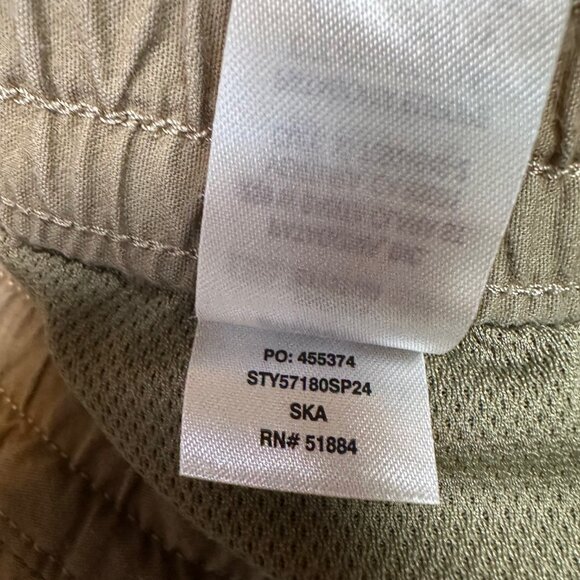 Patagonia Khaki Nomader Cargo Canvas Shorts Size Large - Gorpcore / Hiking - Picture 4 of 5